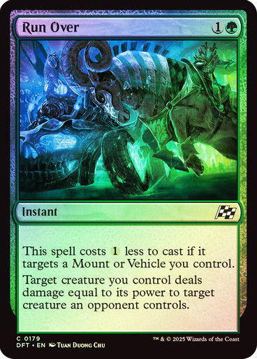 Run Over (DFT) (179) / Foil