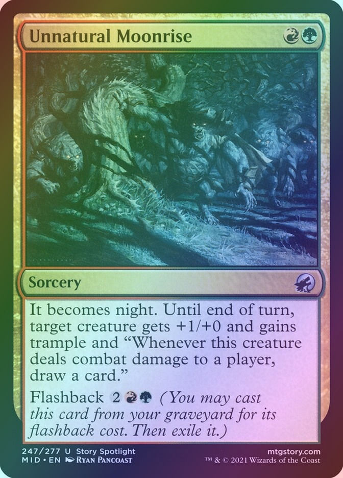 Unnatural Moonrise (MID) (247) / Foil