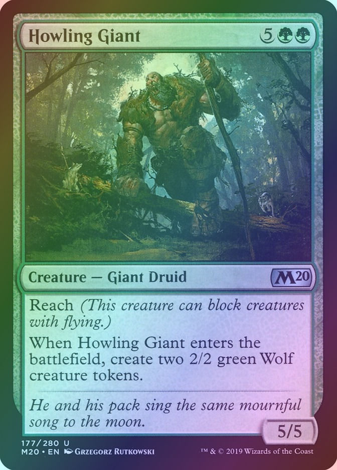 Howling Giant (M20) (177) / Foil