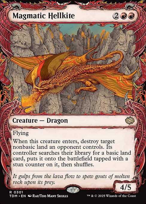 Magmatic Hellkite (TDM) / Showcase (301)