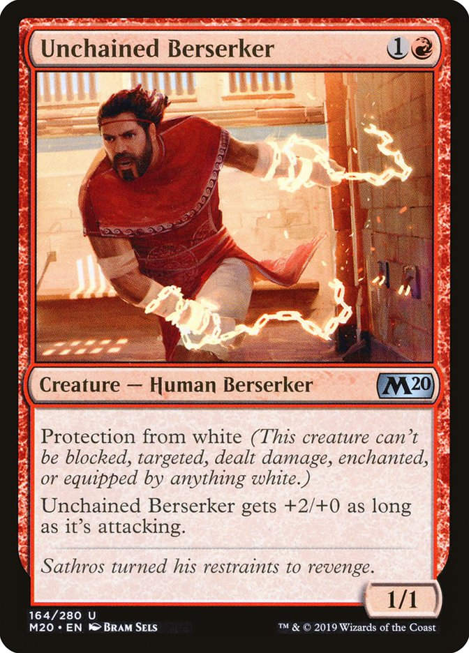 Unchained Berserker (M20) (164)