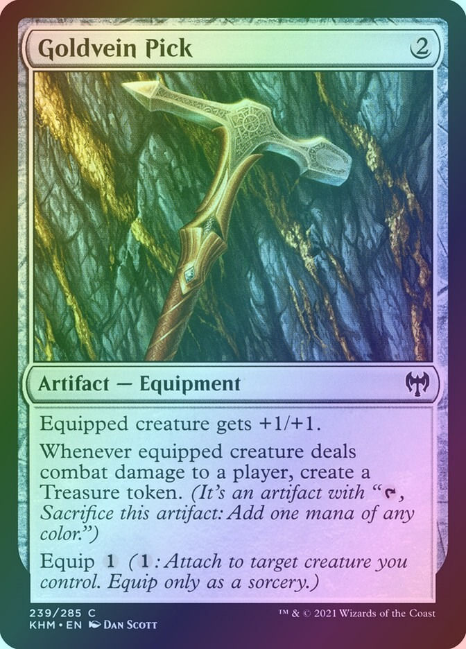 Goldvein Pick (KHM) (239) / Foil