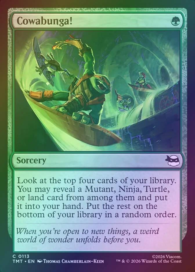 Cowabunga! (TMT) (113) / Foil
