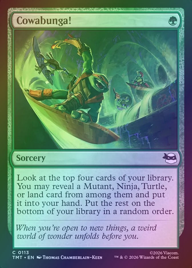 Cowabunga! (TMT) (113) / Foil