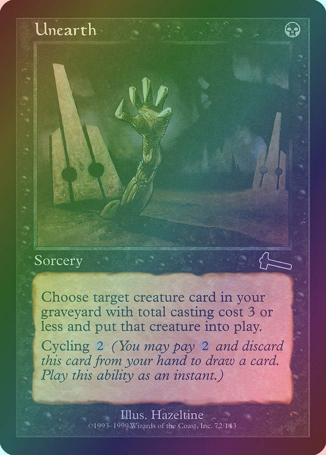 Unearth (ULG) (72) / Foil