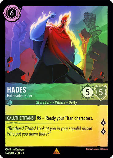 Hades - Hotheaded Ruler (LOR_ITI) / Foil
