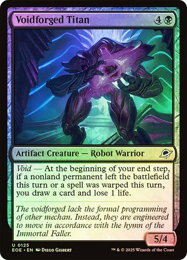 Voidforged Titan (EOE) (125) / Foil