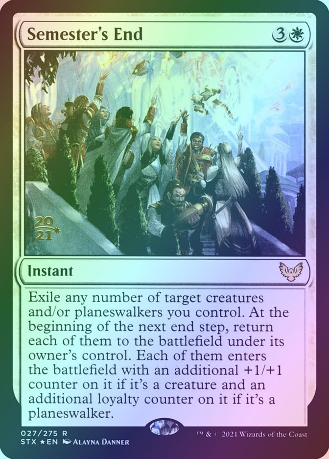 Semester's End (PSTX) (27s) / Foil
