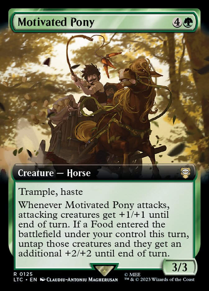 Motivated Pony (LTC) (125) / Extended Art