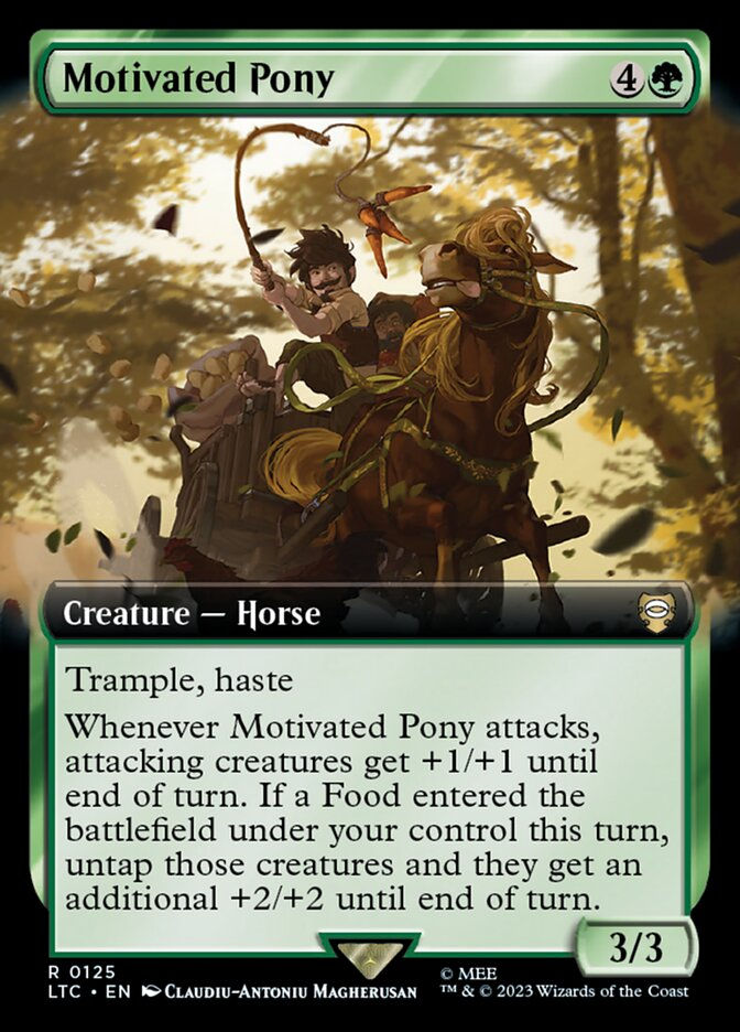 Motivated Pony (LTC) (125) / Extended Art