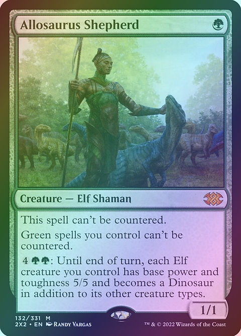Allosaurus Shepherd (2X2) (132) / Foil | MTG Wolf México