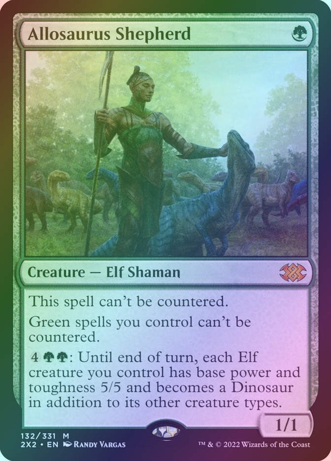 Allosaurus Shepherd (2X2) (132) / Foil
