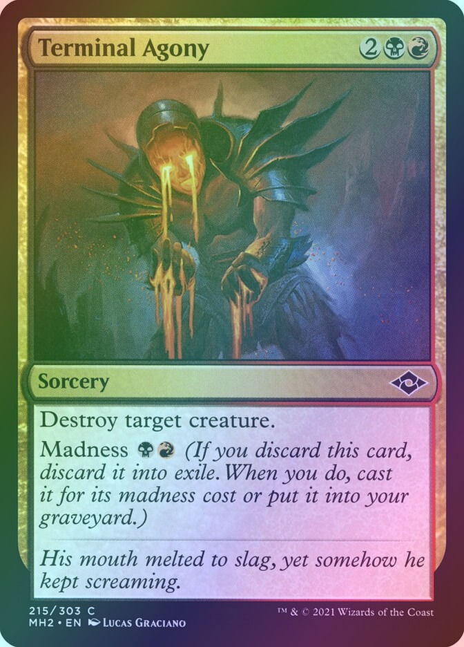 Terminal Agony (MH2) (215) / Foil