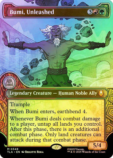 Bumi, Unleashed (TLA) (348) / Showcase / Foil