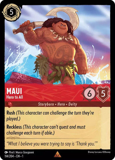 Maui - Hero to All (LOR_TFC)