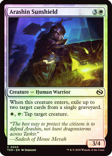 Arashin Sunshield (TDM) (3) / Foil