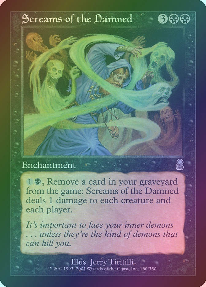 Screams of the Damned (ODY) (160) / Foil