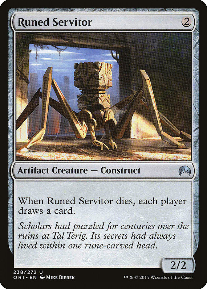 Runed Servitor (ORI) (238)