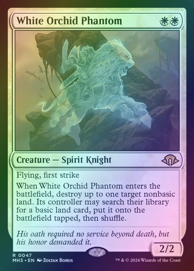 White Orchid Phantom (MH3) (47) / Foil