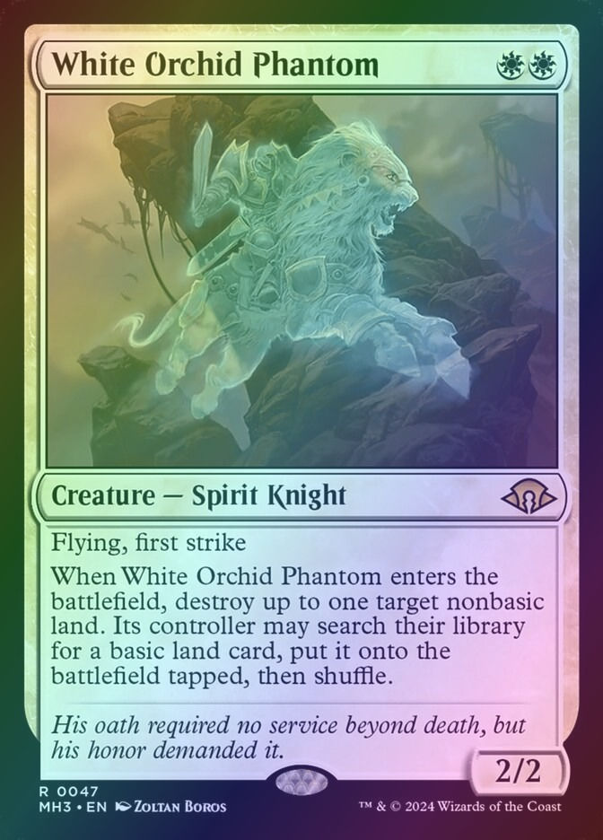White Orchid Phantom (MH3) (47) / Foil
