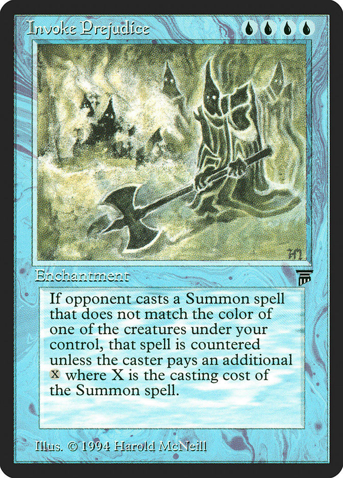 Invoke Prejudice (leg)