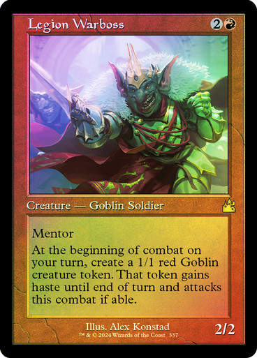 Legion Warboss (rvr) (337) / Retro / Foil