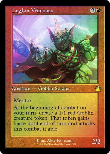 Legion Warboss (rvr) (337) / Retro / Foil