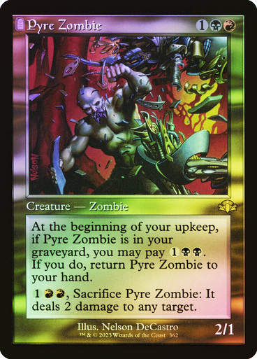 Pyre Zombie (DMR) / Showcase / Foil