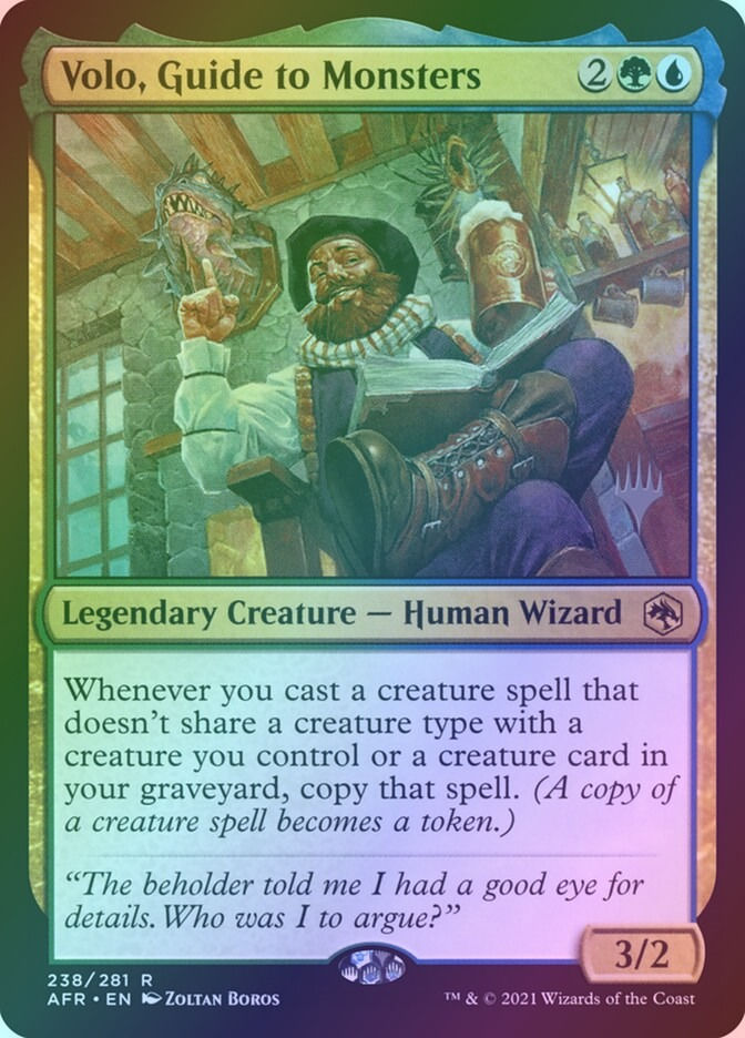 Volo, Guide to Monsters (PAFR) (238p) / Foil