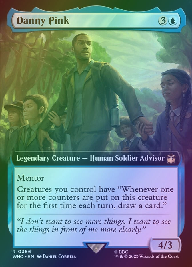 Danny Pink (WHO) (356) / Extended Art / Foil