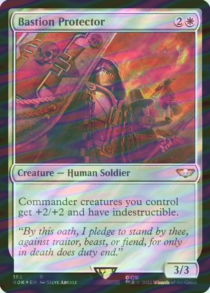 Bastion Protector (40K) (182★) / Surge Foil