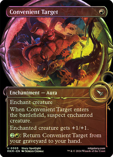 Convenient Target (mkm) (305) / Showcase Foil