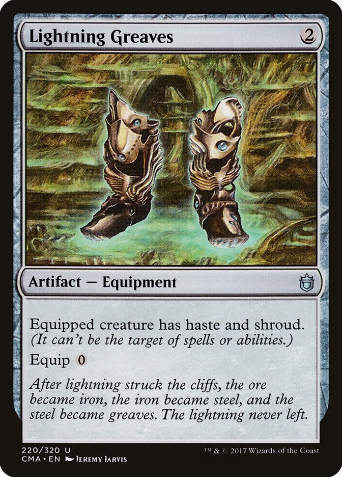 Lightning Greaves (cma)
