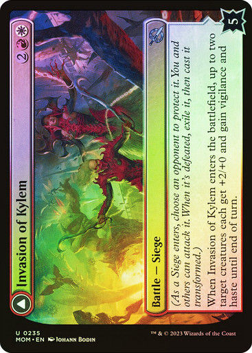 Invasion of Kylem // Valor's Reach Tag Team (mom) / Foil — cara 1 de 2