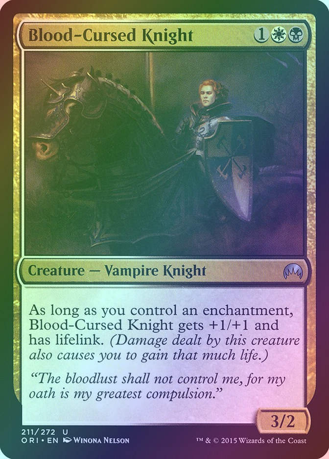 Blood-Cursed Knight (ORI) (211) / Foil
