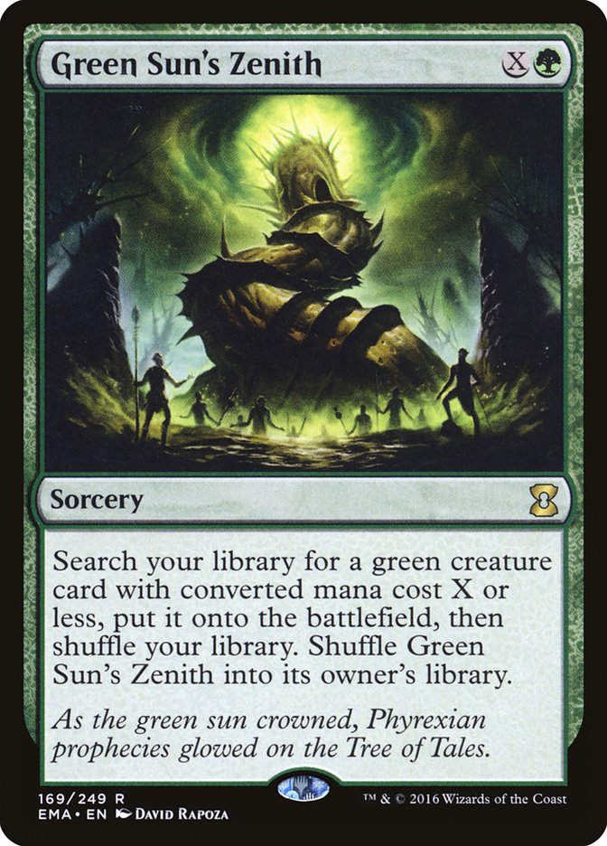 Green Sun's Zenith (ema)