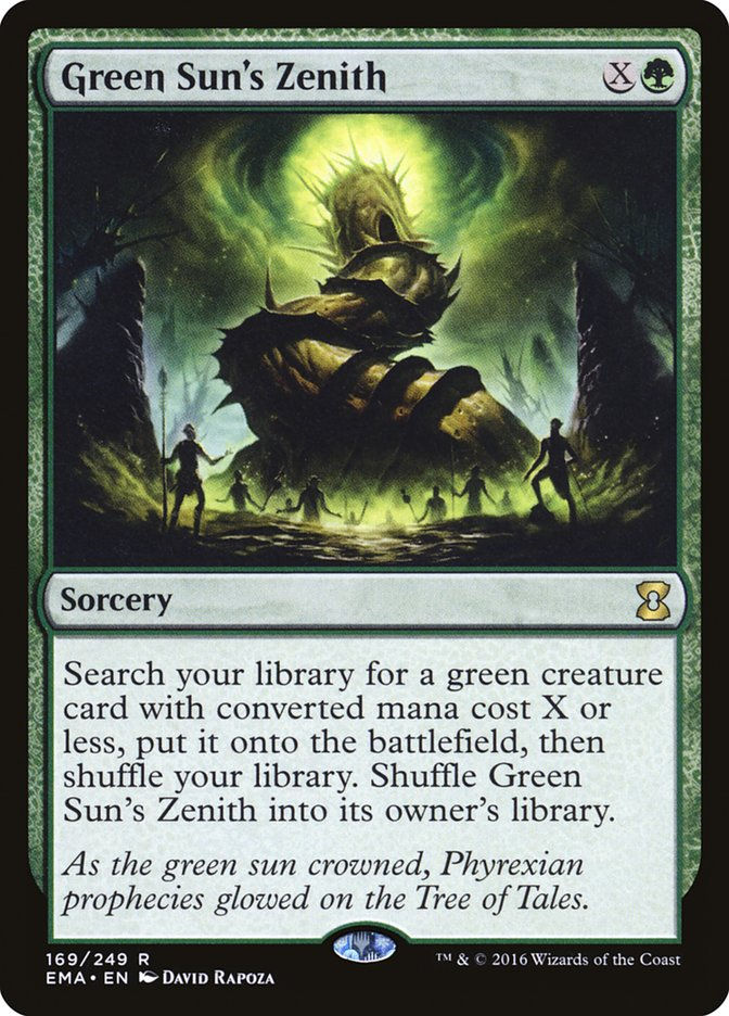 Green Sun's Zenith (ema)