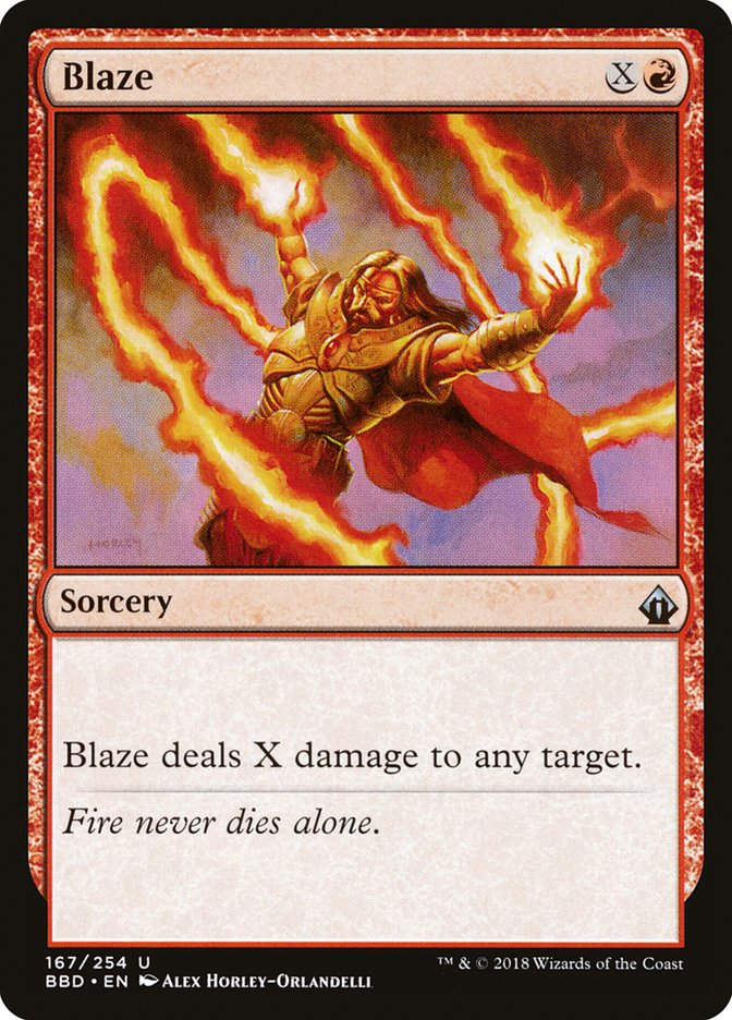 Blaze (BBD) (167) / Foil