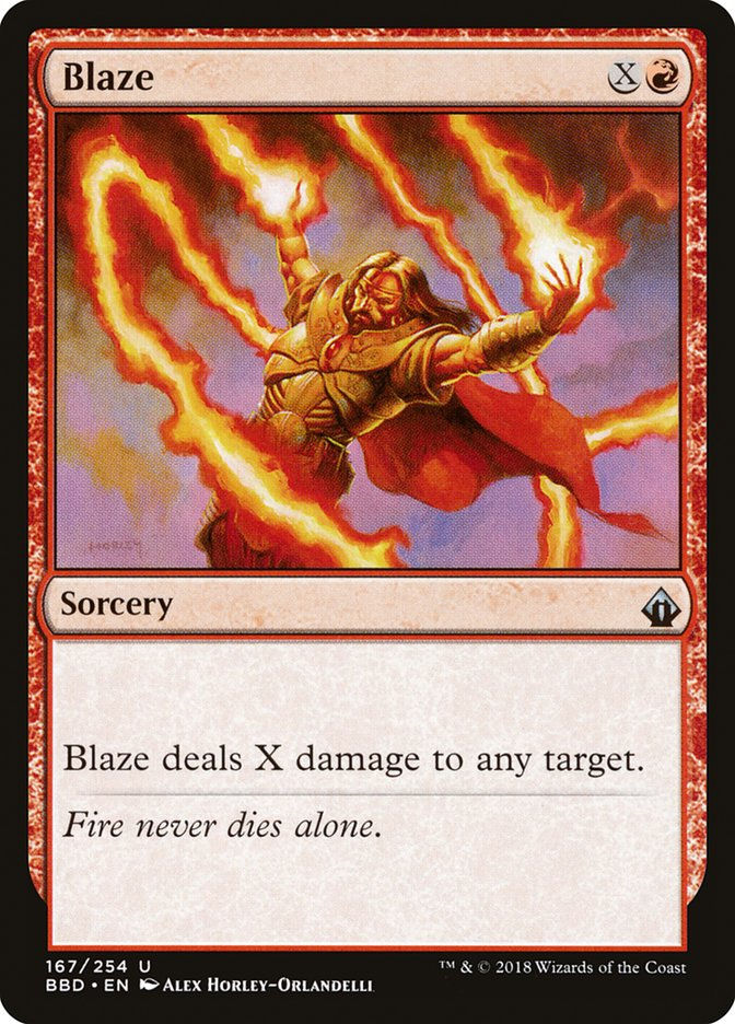 Blaze (BBD) (167) / Foil