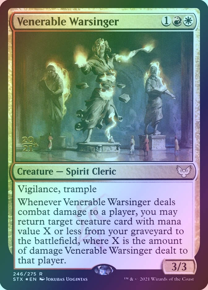 Venerable Warsinger (PSTX) (246s) / Foil