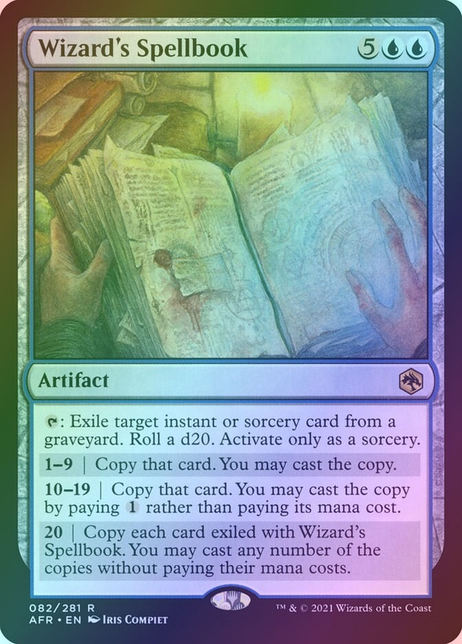 Wizard's Spellbook (AFR) (82) / Foil