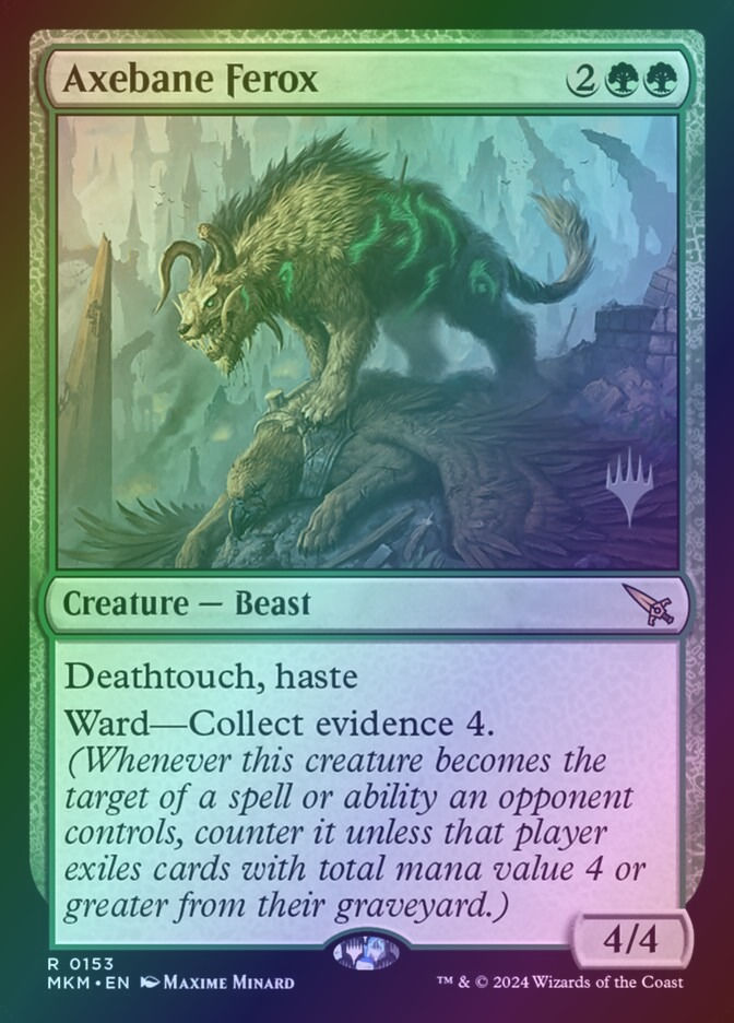 Axebane Ferox (PMKM) (153p) / Foil
