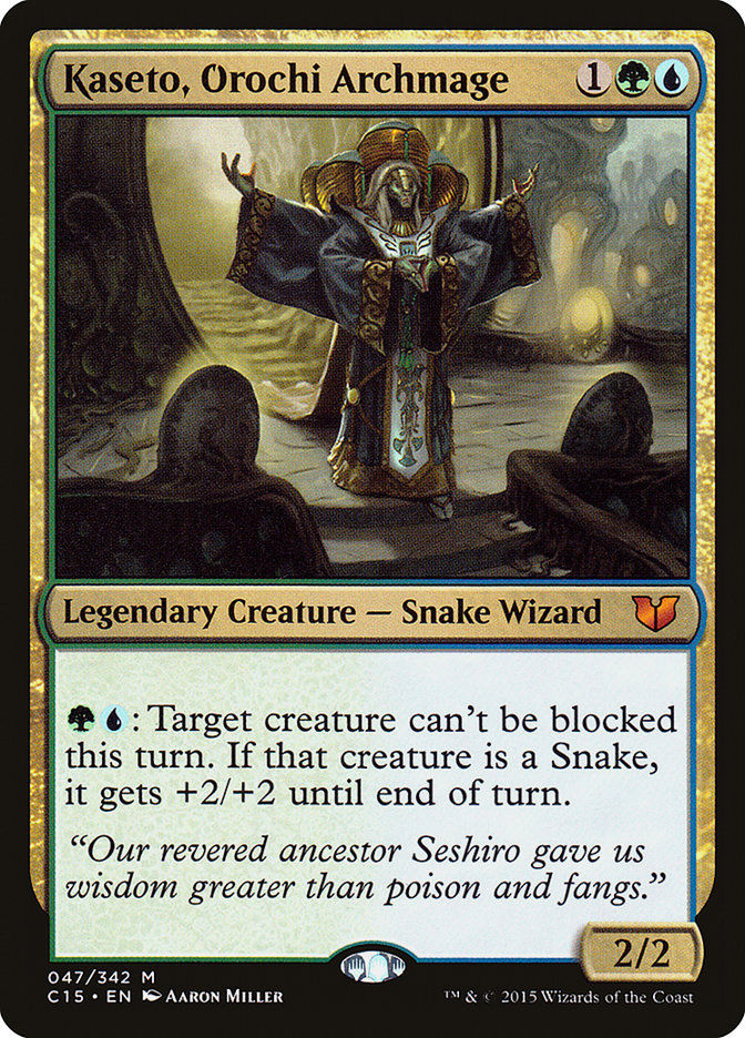 Kaseto, Orochi Archmage (c15)