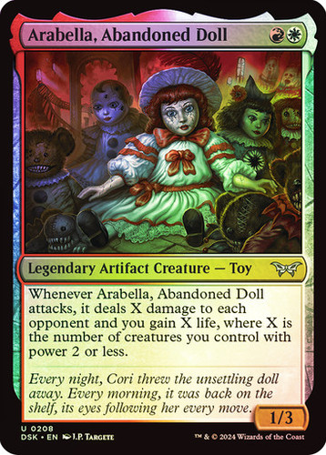 Arabella, Abandoned Doll (DSK) (208) / Foil | MTG Wolf México
