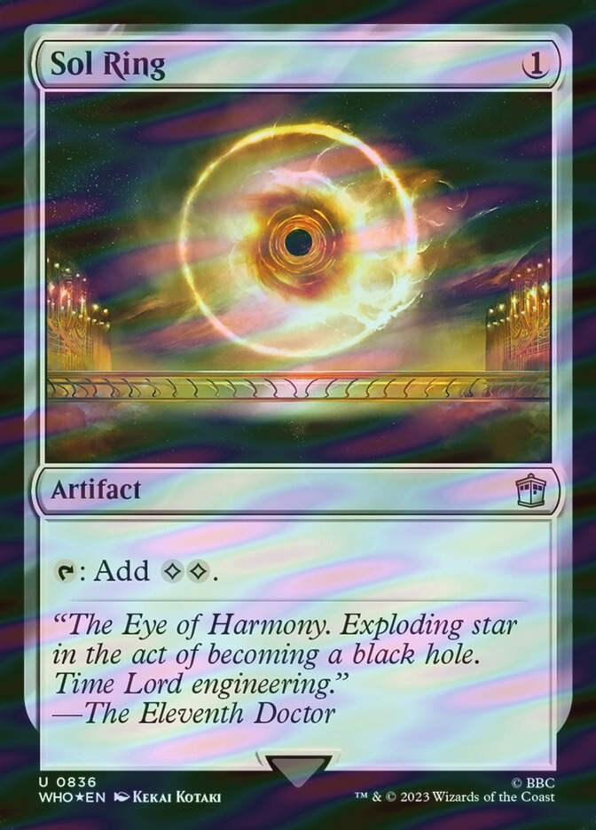 Sol Ring (WHO) (836) / Surge Foil