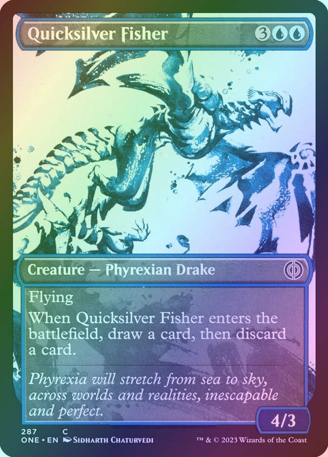 Quicksilver Fisher (ONE) (287) / Showcase / Foil