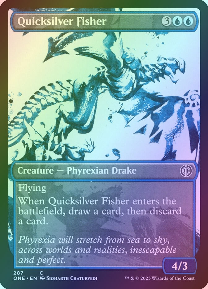 Quicksilver Fisher (ONE) (287) / Showcase / Foil