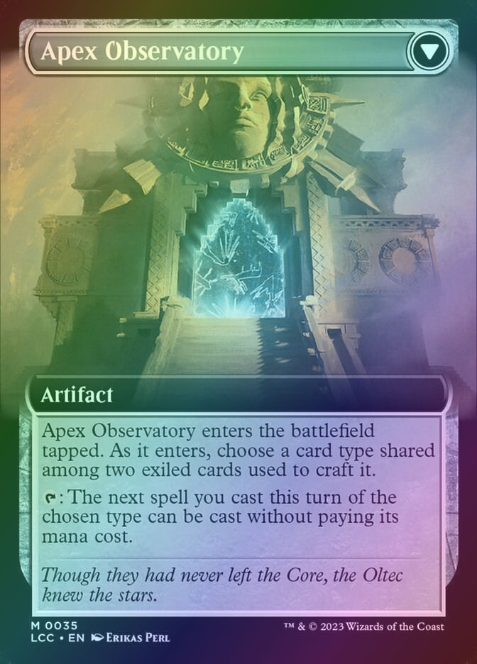 Eye of Ojer Taq // Apex Observatory (LCC) (35) / Extended Art / Foil — cara 2 de 2