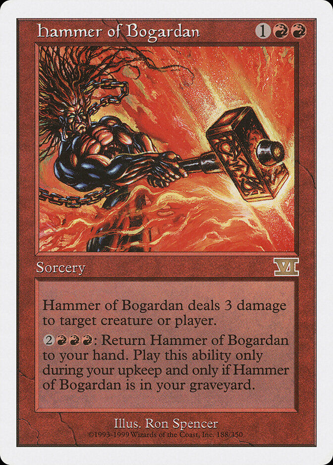 Hammer of Bogardan (6ED) (188)