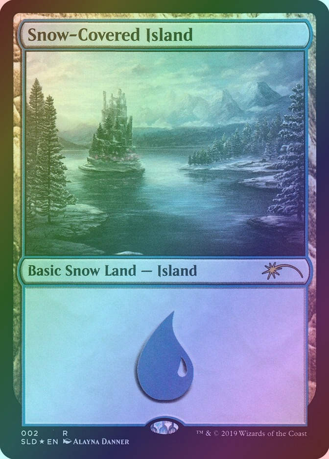 Snow-Covered Island (SLD) (2) / Foil